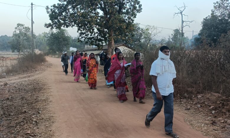 ग्रामीणों ने संभाला प्रचार प्रसार का जिम्मा, सरपंच प्रत्याशी बिंदु भोय के जीत की संभावना प्रबल 1 IMG20250215174634 02