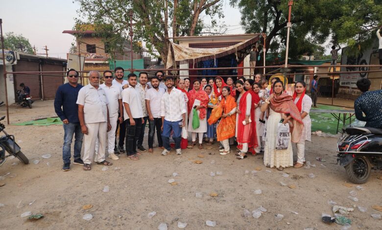 सिंधी समाज ने धूमधाम से झूलेलाल जयंती मनाई,भंडारे प्रसाद का भव्य आयोजन 1 IMG 20250331 WA0011