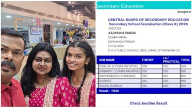 छाल की बेटी ने रचा इतिहास, 99.8% अंकों के साथ बनीं छत्तीसगढ़ टॉपर 3 IMG 20260416 WA0019