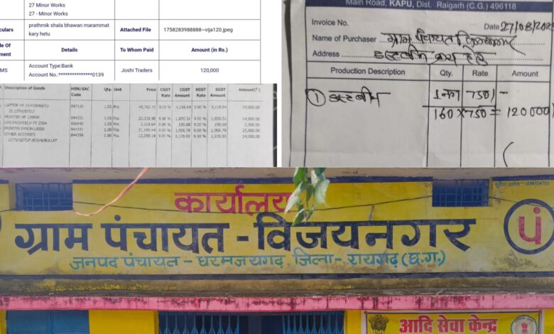 जादूई खरीदी हुई विजयनगर पंचायत में, लाखों रूपये का डस्टबिन और कंप्यूटर-प्रिंटर गायब...सरपंच-सचिव नें खोले राज....? 1 IMG 20260525 WA0006