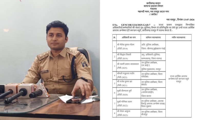 धरमजयगढ़ को बड़ा झटका!अब भ्रष्टाचारियों की मुश्किलें बढ़ाएंगे सिद्धांत तिवारी... 1 IMG 20260721 WA0034